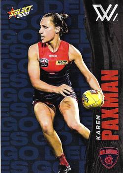 2021 Select AFL Footy Stars #207 Karen Paxman Front